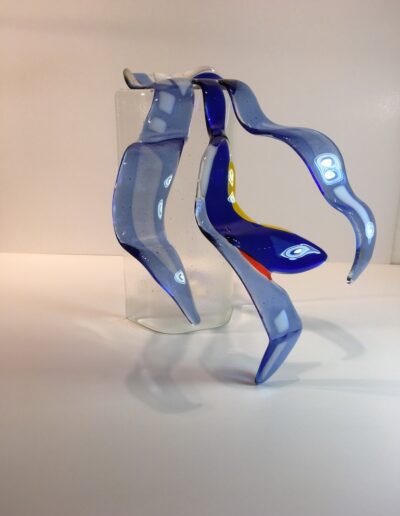 Margareta Tomner - Skulptur i glas - Mått : ca 28 cm